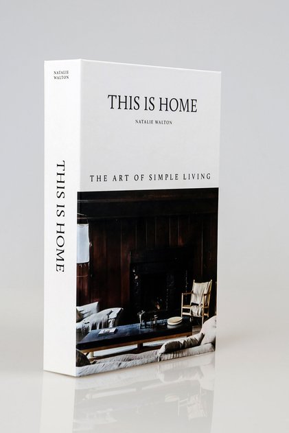 This Is Home Decorative Book Box