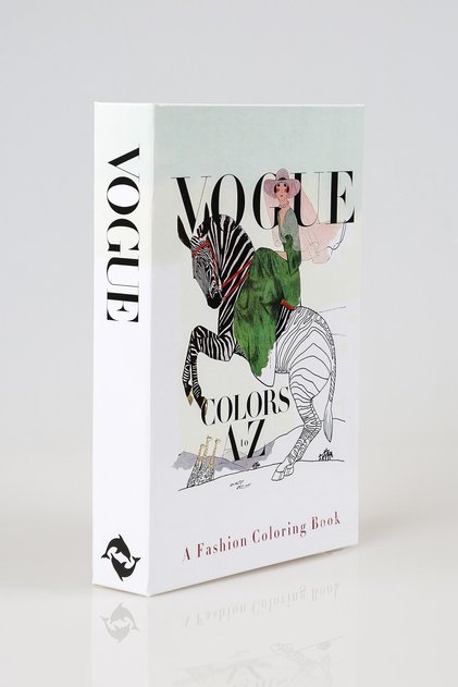 White Vogue Horse Decorative Book Box