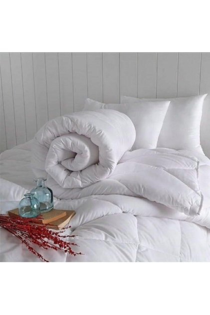 Çift Kişilik Microfiber Yorgan+2 Adet Yastık