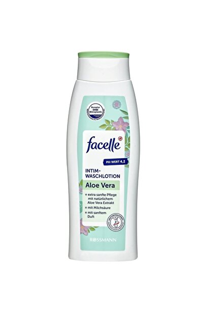 Facelle Dış Genital Bölge Yıkama Losyonu Aloe Vera Özlü 300 Ml