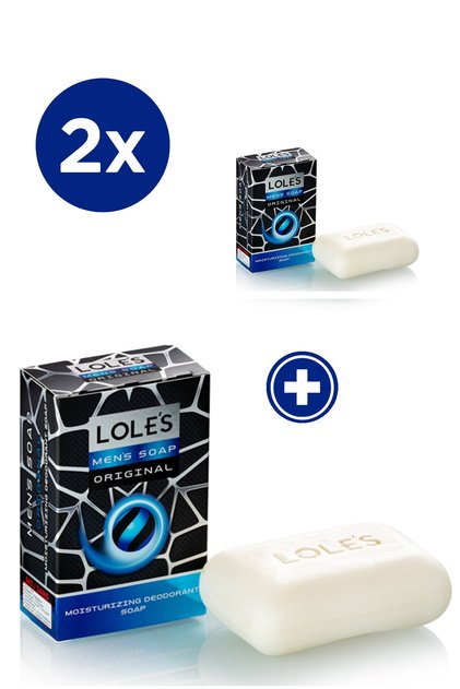 Luxury Men's Care Soap - Original 2x150 gr