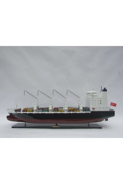 -general Cargo Ship With Cranes Gemi Maketi