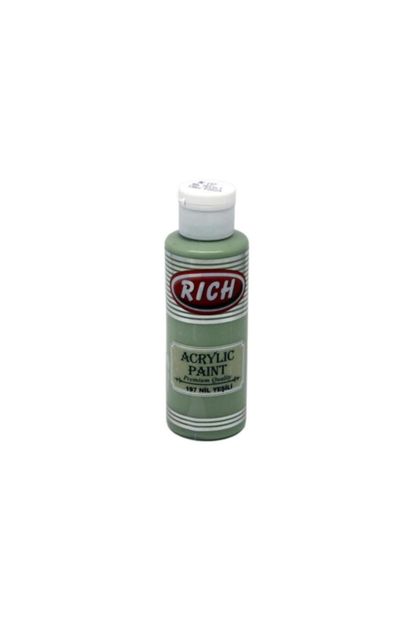 Rich Hobby Ürünleri Rich Akrilik Boya 120 Cc Nil Yeşili 120-197 - 1