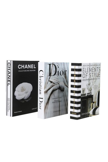 3-Piece Wedding Dress Rose Element Decorative Book Box