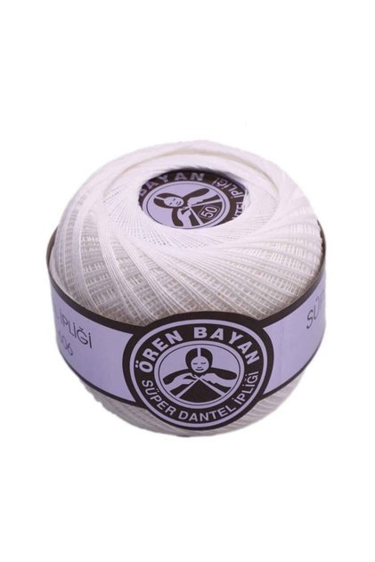 Classic Lace Thread And Net Thread White 70