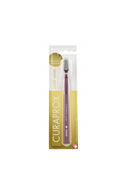 12460 Velvet Toothbrush - Purple Gray
