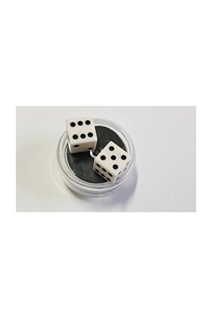 Lot De 4 Dés De Backgammon Tavla - Acrylique 10x10x10 Mm - Coins Carrés - Accessoire Jeu De Société