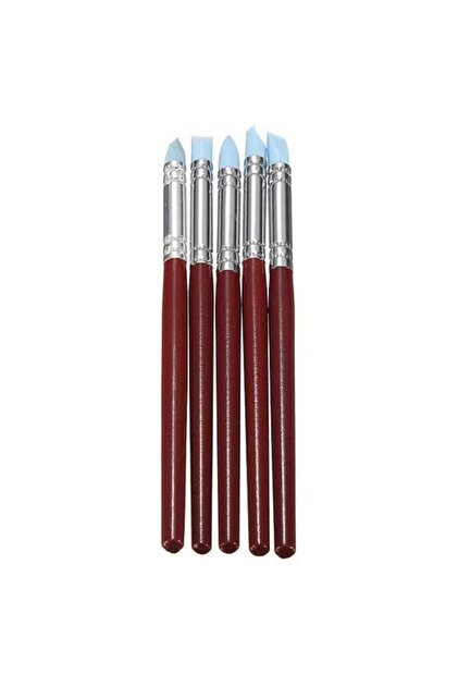 Medium Silicone Tip Brush Set of 5