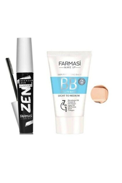 BB Cream 02 - Light to Medium+Zen Mascara 8ml