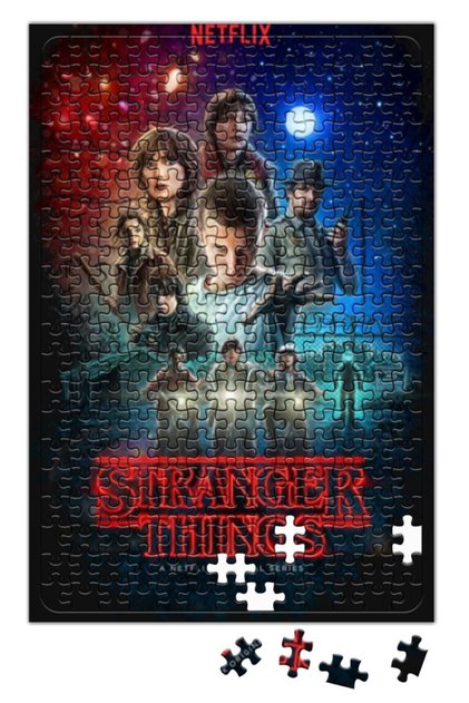 Stranger Things Netflix Puzzle 240 Parça Yapboz