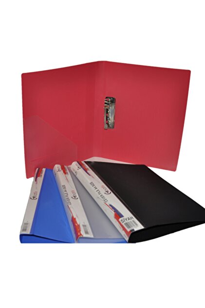 Bafix A4 Sıkıştırmalı Dosya Kırmızı (10 Lu Paket) - 1