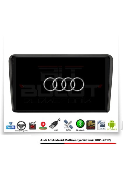 Audi A3 Android Multimedya Sistemi (2005-2012) Uyumlu 4 Gb Ram 64 Gb Hafıza 8 Çekirdek