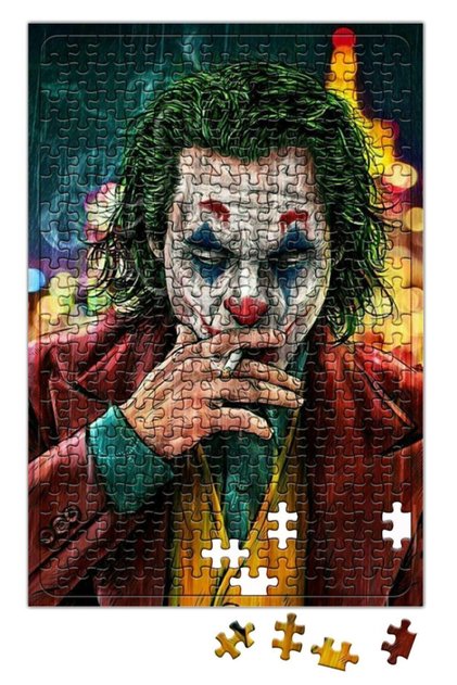 Joker Flower Killer Puzzle 240 Piece Jigsaw Puzzle