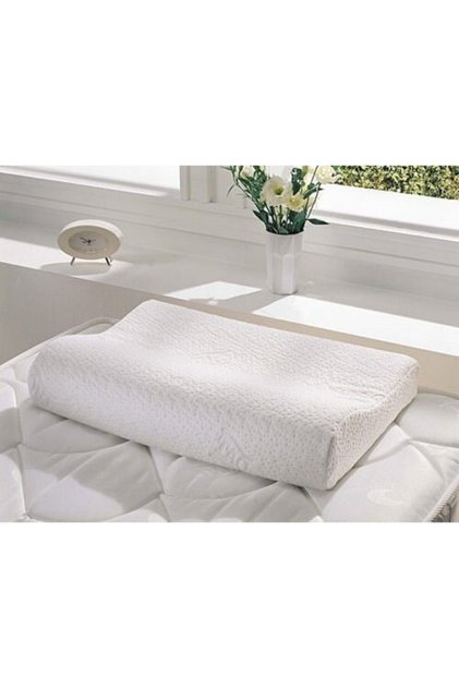 White Neck Barrier Orthopedic Pillow