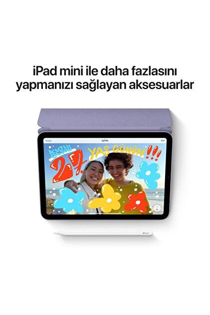 Apple iPad mini 6 Starlight　64GB Apple iPad Mini 6. Nesil 64 GB 8.3