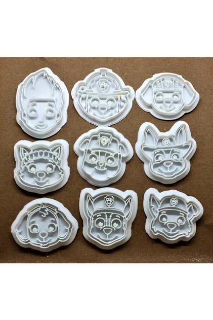 Paw Dog Cookie Mold Set