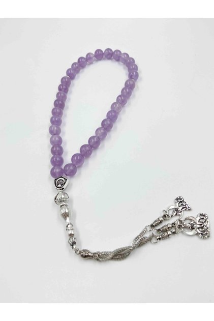 Amethyst Stone Natural Stone Rosary 8 mm