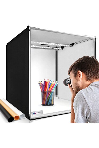 Deyatech Pdx Ürün Çekim Çadırı 60x60cm Mini Stüdyo Softbox Stand