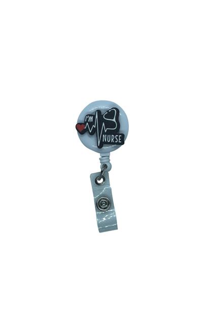 I Am A Nurse Yoyo Collar Card Holder Yoyo Card Holder