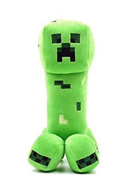 Minecraft Green Creeper Jj Character Toy 19 cm
