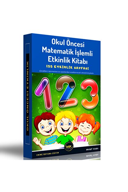 Enine Boyuna Eğitim Okul Öncesi Matematik İşlemli Etkinlik Kitabı