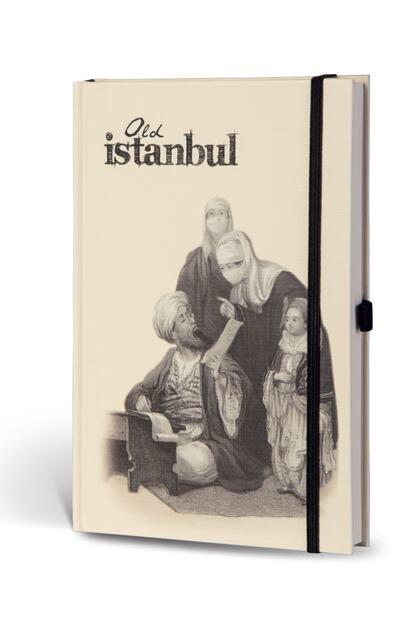 Old Istanbul Journal Striped Elastic Arzuhalci