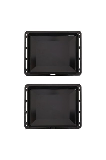 Arçelik ve Beko İçin Uyumlu Ankastre Emaye 2'li Fırın Tepsisi 460 mm X 375 mm