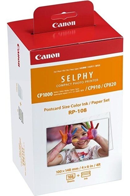 Canon Color Rp-108 Kartuş Fotoğraf Kağıdı Seti - Fiyatı, Yorumları