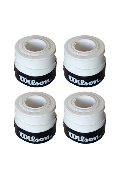 Tenis Gribi Comfort Bowl O'grips 4 Adet Grip, Tenis Raketi Gribi Beyaz Beyaz