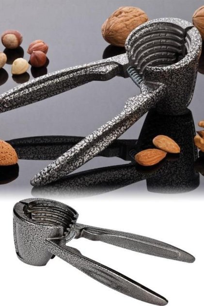 Walnut and Hazelnut Cracker with Metal Spring