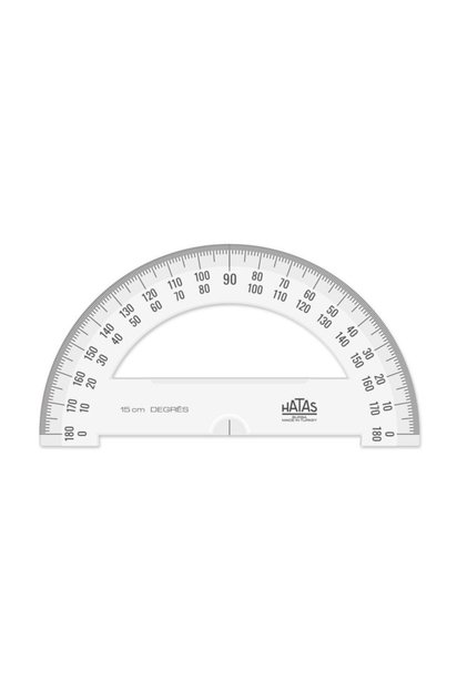 Minkale Protractor Semicerc 180 de grade 15cm