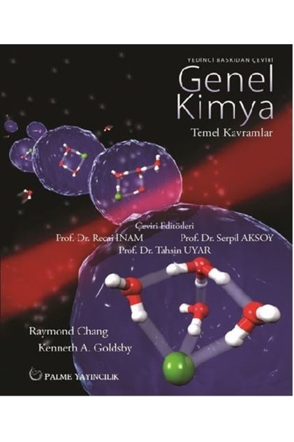 Genel Kimya Temel Kavram.(chang) 7.baskı 9786053555735-iz - Palme Üniversite