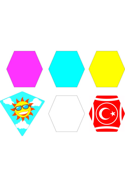 Set of 50 Mixed Colors Kites
