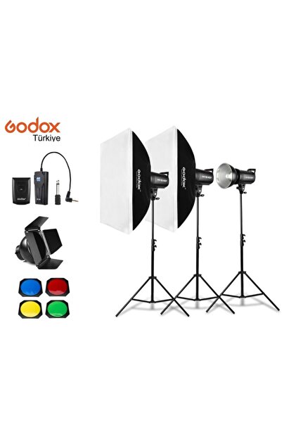Godox Sk400 Iı 3'lü Paraflaş Kıt - Fiyatı, Yorumları