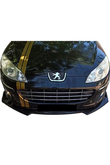 Peugeot 407 Ön Karlık 3 Parça Piano Black Tampon Lip