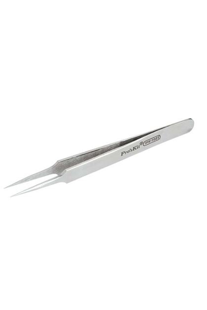 1Pk 102t Fine Straight Tip Antistatic Tweezer