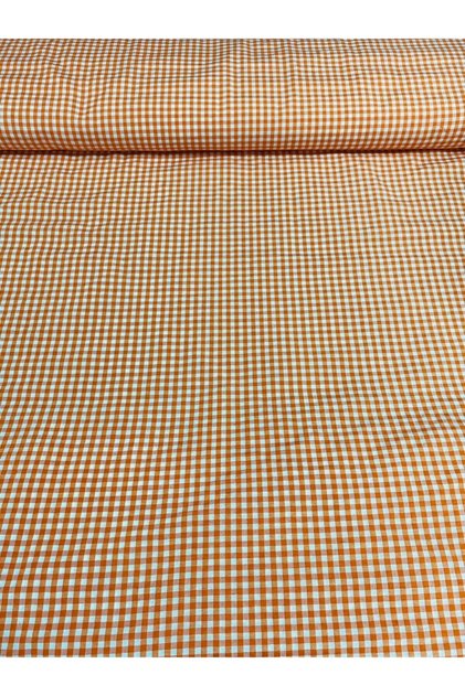 Zefir Fabric Orange Pattern