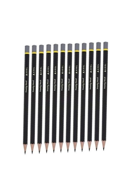 Graduated Pencil Black Pencil "5h" (5h) 1 Piece