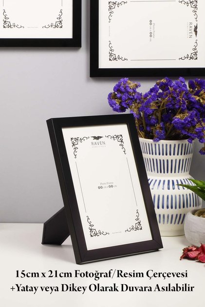 15cm X 21cm Resim, Fotoğraf, Belge, Poster, Evrak Çerçevesi Ayarlanabilir Ayaklı V