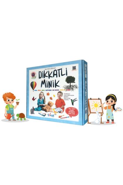 Dikkatli Minik Okul Öncesi Eğitim Seti
