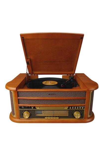 Mikado Nostalgia MN-P325 DÖNENCE Pikap Ahşap 2X5W Stereo Spk MP3