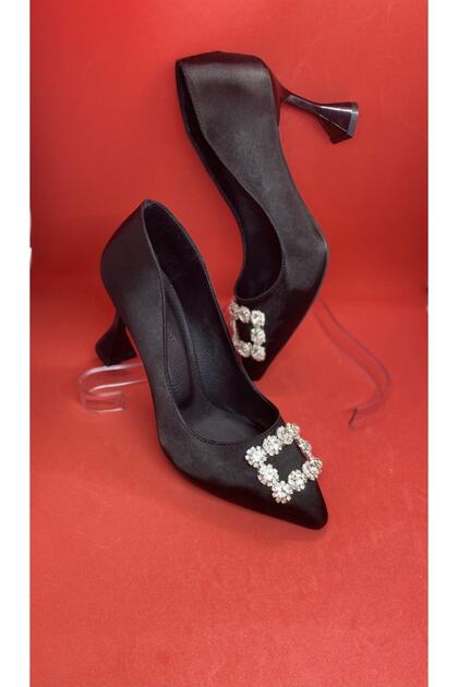 Champagne Heel Stone Stiletto