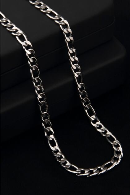 Figaro 3E1 Steel Men's Chain Necklace