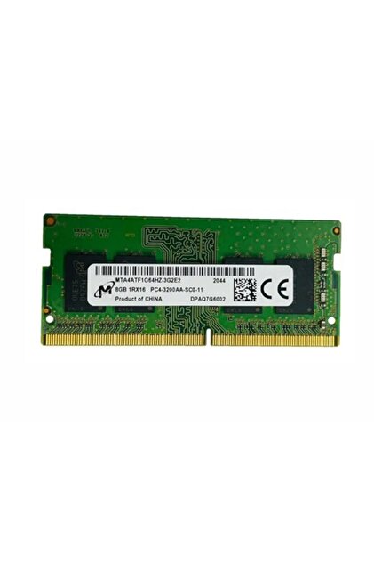Micron Mıcron Mta4atf1g64hz-3g2e2 8gb 260pin So-dımm Ddr4 Notebook