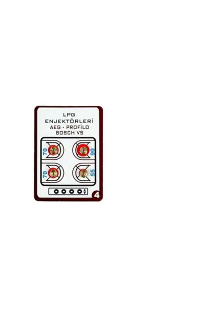 Lpg Ocak Memesi Enjektör 4lü Set Bütün Markalara Uyumlu Lpg Tup