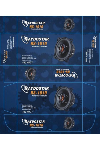 RAYDOSTAR 10cm Oto Hoparlör Tıvıtırlı Rs-1010 - Fiyatı, Yorumları
