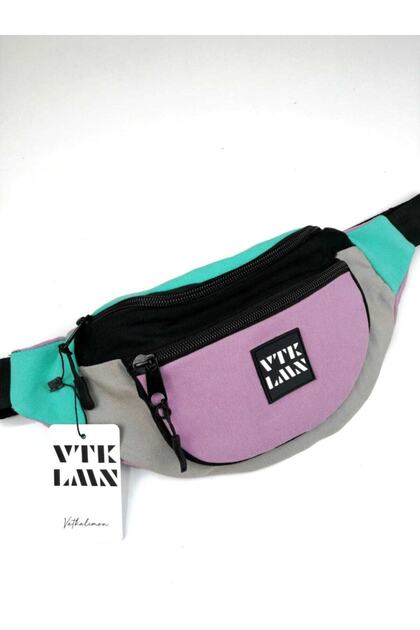 Unisex Colorful Shoulder and Waist Bag