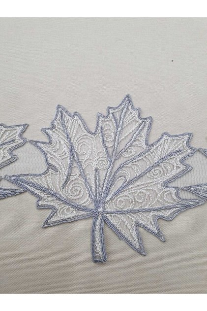 French Lace Guipure Gray