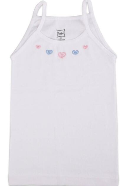 Girl's Rope Strap Tank Top 6 Pack