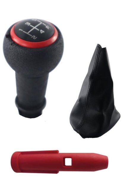 Peugeot Partner Tepee 207 301 307 407 Gear Shift Knob Red Knob - Partner Tepee Bellows